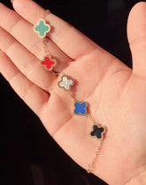 Multi-Color Van Cleef Bracelet – Vibrant & Elegant Luxury Bracelet for Women - Crazy Women