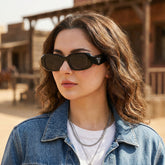 Prada Oversized Black Sunglasses for Women – Luxury Designer Eyewear with Case