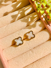 earrings | Fourleaf Clover Earrings White | Jewelry Online | Jewelry Store