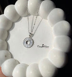 Stainless Circle Shaped Necklace – Elegant & Timeless Jewelry - Crazy Women