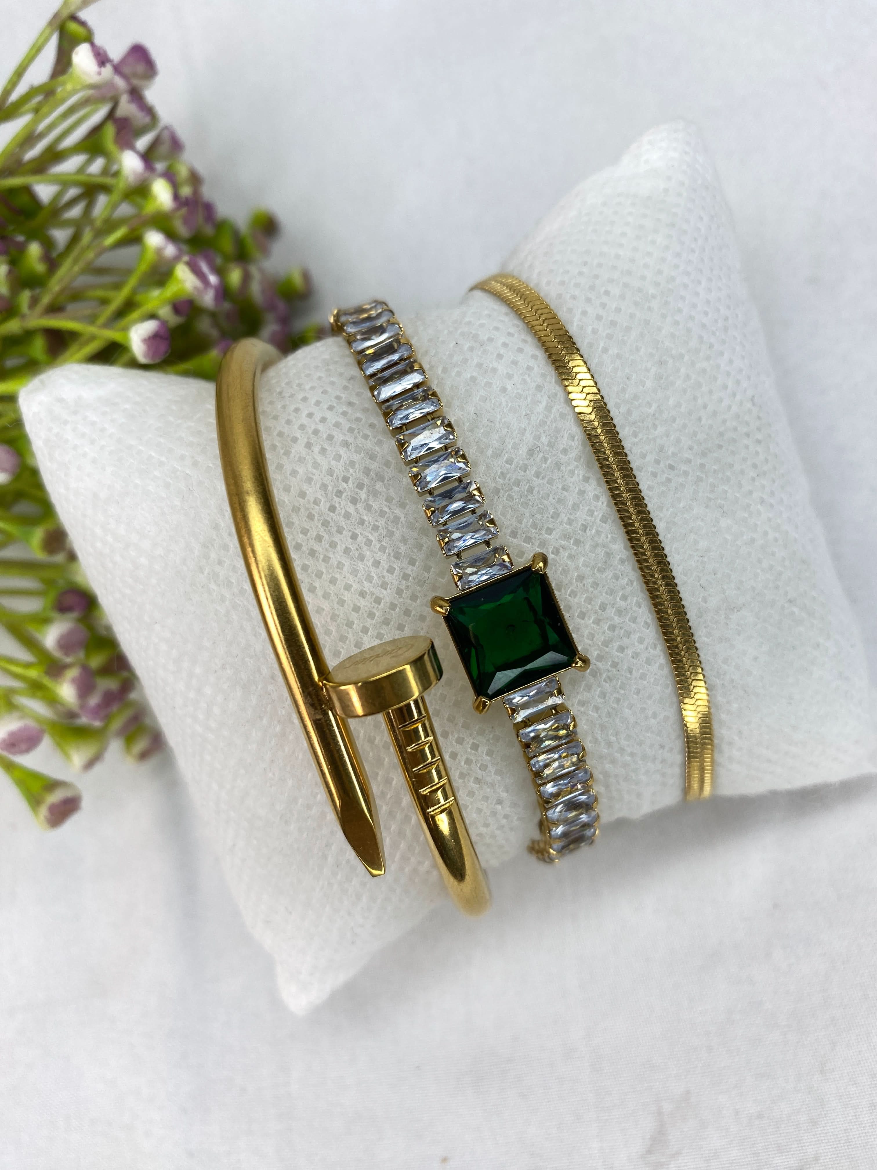 Majestic Allure Set – Luxurious Necklace & Bracelet Jewelry Collection - Crazy Women