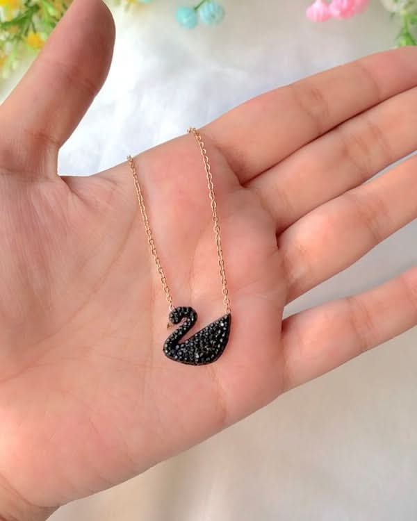 Korean Swan Necklace | Jewelry Store | Jewelry - Crazy Women