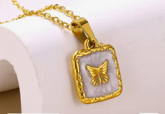 Butterfly Gal Necklace - Crazy Women