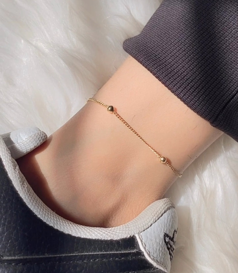 Dot Amklets for Women Gold-Plated - Crazy Women
