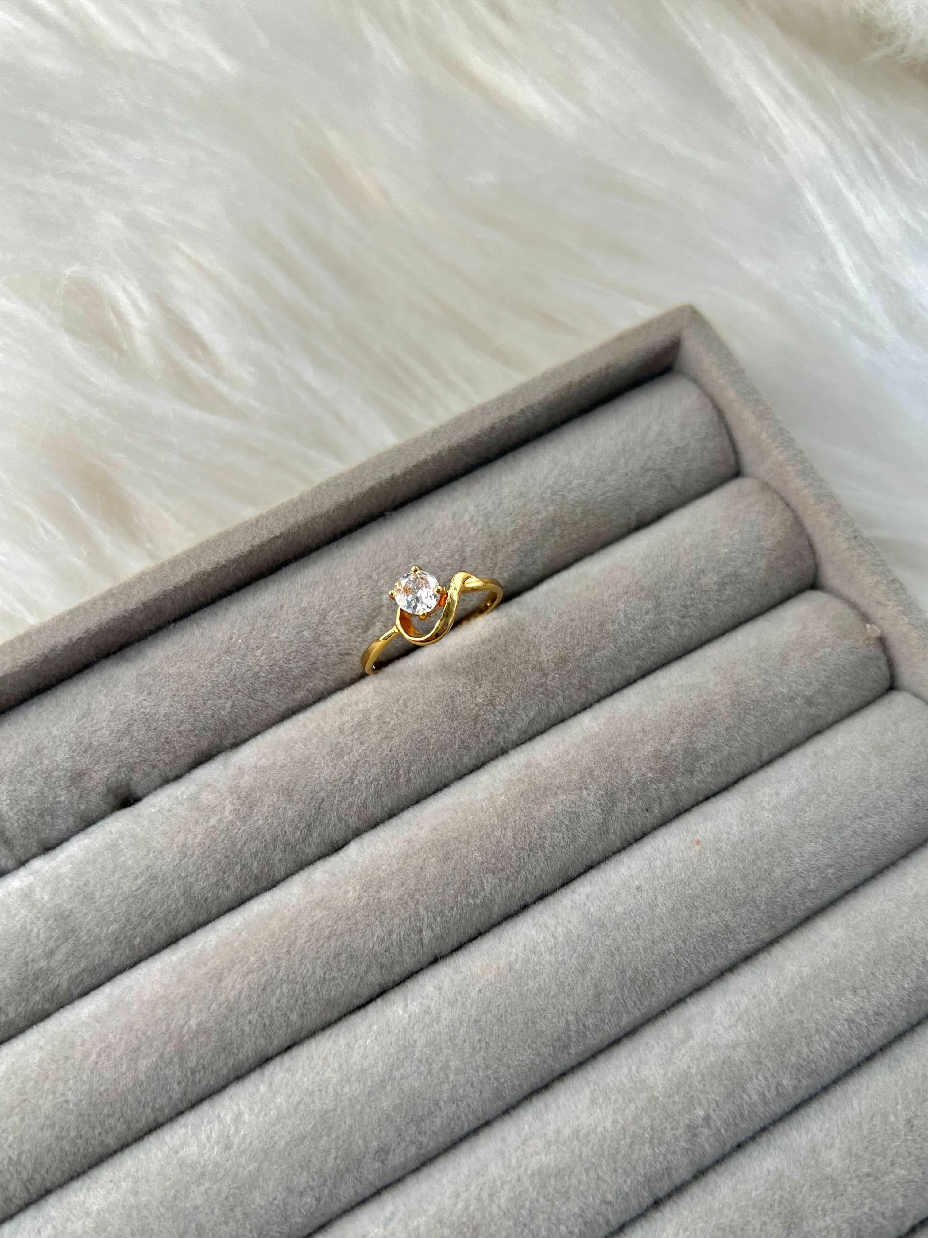 artificial rings for girls | artificial rings | Stone Ring with Design - Crazy Women