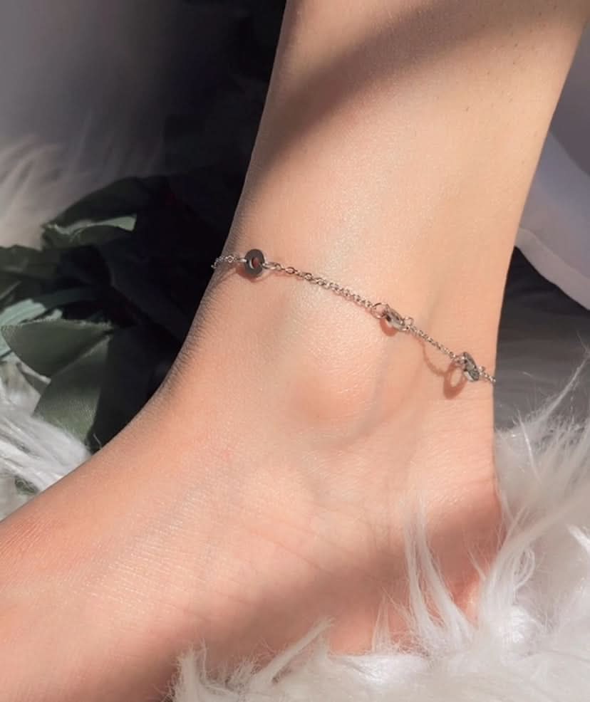 Classic Silver Anklet – Minimalist & Stylish Foot Jewelry - Crazy Women