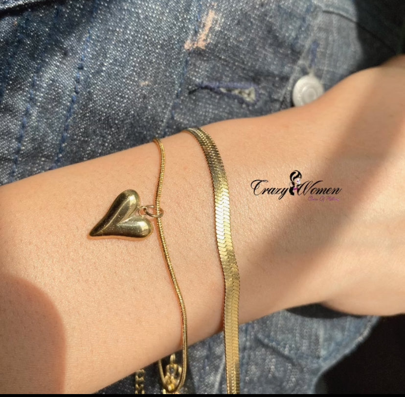 Heart Snake Stack - Crazy Women