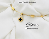 Black Clover Gold Bracelet