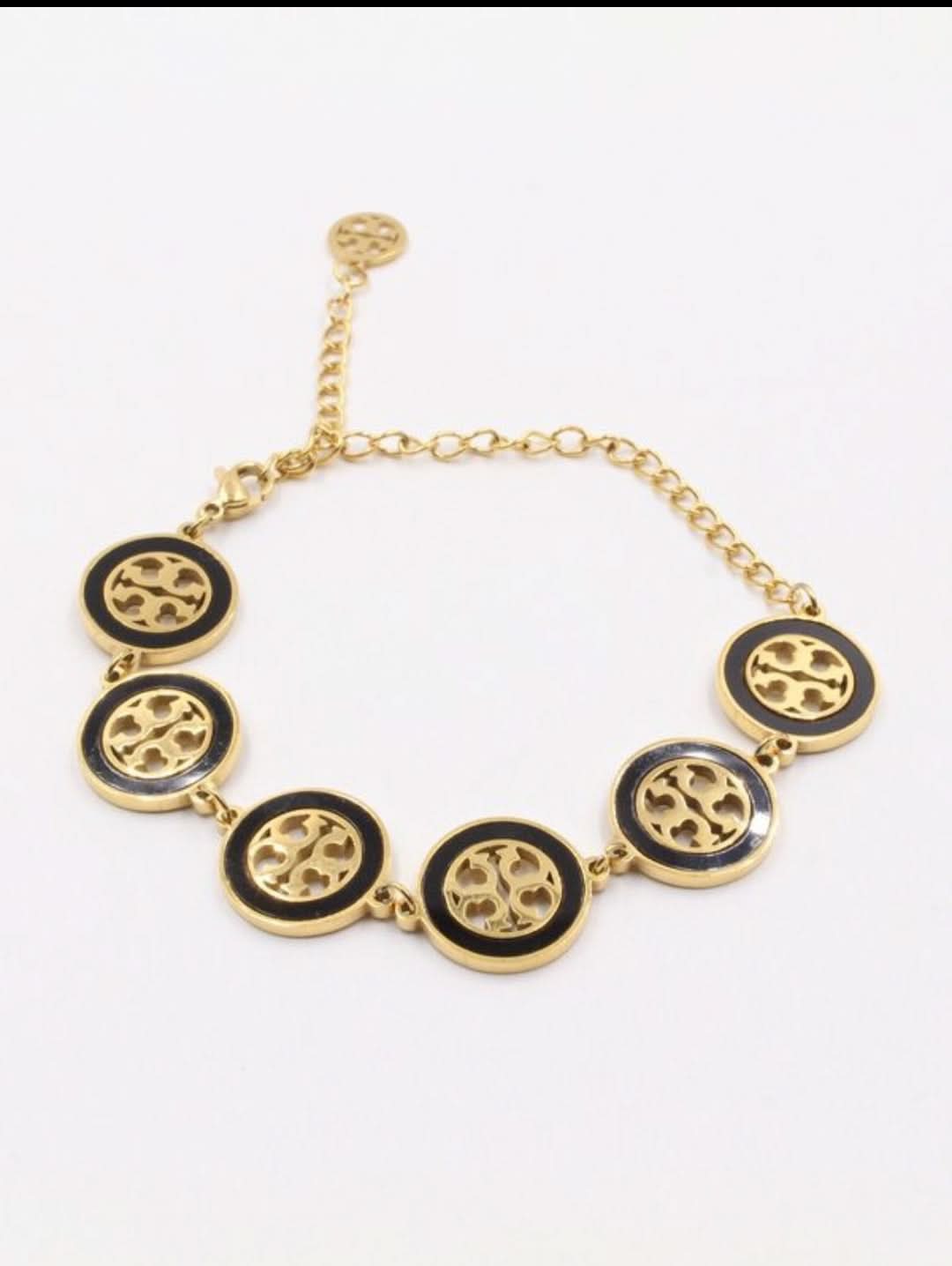 Tory Burch Gold Bracelet – Elegant & Timeless Stainless Steel Jewelry - Crazy Women