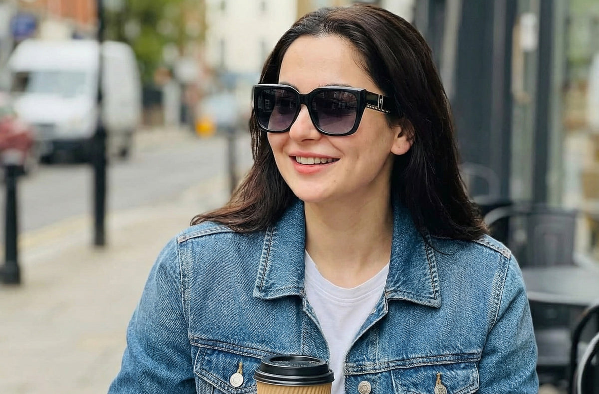 Louis Vuitton Square Black Sunglasses for Women – Luxury Designer Eyewear with Case