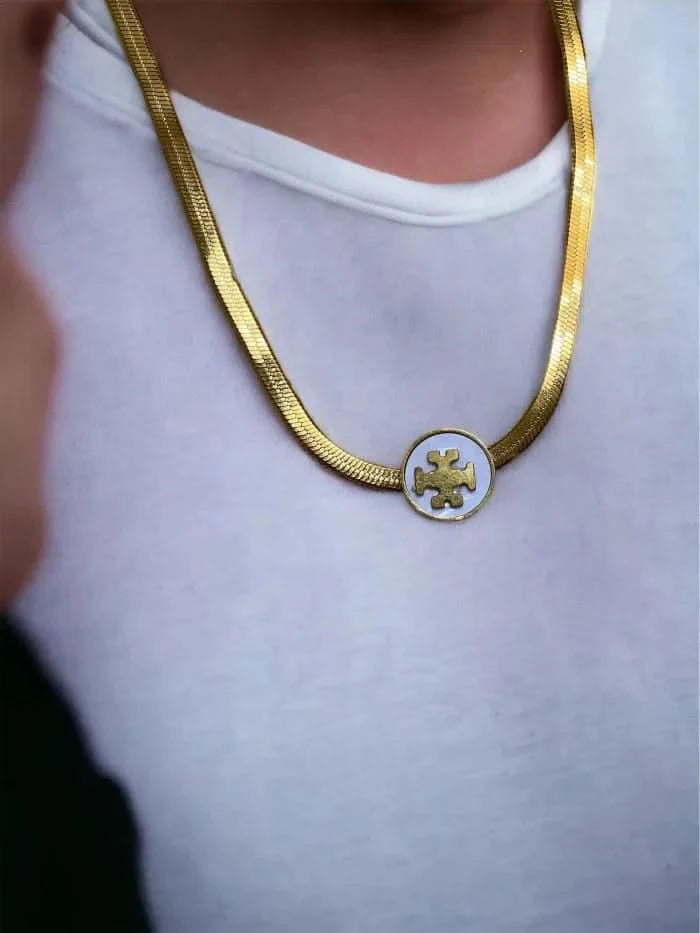Tory Burch Stainless steel Necklace - Crazy Women