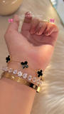 Eterna Luxe Stack Set – Elegant & Luxurious Bracelet and Bangle Set - Crazy Women
