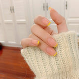 Nude Color Acrylic Nail Patch - 3243260.